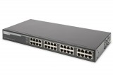 Digitus Gigabit Ethernet PoE+ Injector Hub, 802.3at, 10G DN-95116