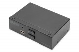 Digitus KVM Switch 2x1 DP Out USB DS-12851
