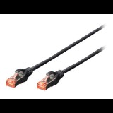 DIGITUS Professional patch cable - 1 m - black (DK-1644-010-BL-10)