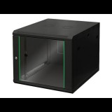 DIGITUS Rack Dynamic Basic 19" 474x600x600 9U fekete fali rack szekrény (DN-19 09U-6/6-EC-SW)