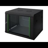 DIGITUS Rack Dynamic Basic 19" 607x600x450 12U fekete fali rack szekrény (DN-19 12-U-EC-SW)