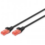 Digitus S-FTP CAT6 Patch kábel 1m Fekete (DK-1612-010/BL)