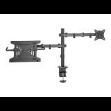 DIGITUS Universal Monitor Holder with Notebook Holder DA-90436 (DA-90436)