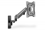 Digitus  Universal Monitor Wall Mount with Gas Spring and Swivel Arm 17"-43" Black DA-90428