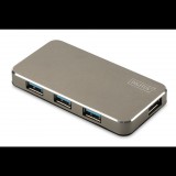 Digitus USB 3.0 4 portos Hub (DA-70240) (DA-70240) - USB Elosztó