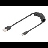 DIGITUS - USB-C cable - USB to USB-C - 1 m (AK-300430-006-S)