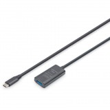 Digitus USB-C/USB-A 5G EXTENS CABLE 5M 5G USB 3.2 GEN1 (DA-73110)