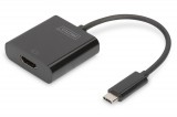 Digitus USB Type-C to HDMI Adapter, 4K@30Hz Black DA-70852