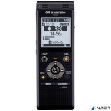 Diktafon, digitális, 8 GB memória, OM SYSTEM "WS-883", fekete