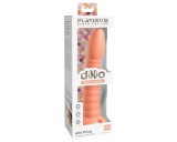 Dillio Wild Thing - barázdált dildó (19cm) - narancs