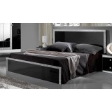 Dima DI Dolly franciaágy keret - fehér-fekete