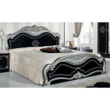 Dima DI Lucy franciaágy keret - fekete-ezüst