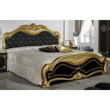 Dima DI Lucy Lux franciaágy keret - fekete-arany