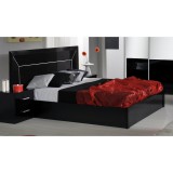 Dima DI Sonia franciaágy keret - fekete