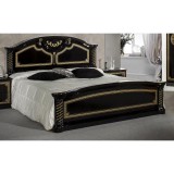 Dima DI Vera franciaágy keret - fekete-arany