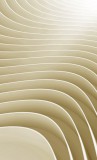 Dimex BEIGE RIPPLE fotótapéta, poszter, vlies alapanyag, 150x250 cm