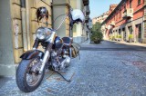 Dimex BIG MOTORCYCLE fotótapéta, poszter, vlies alapanyag, 375x250 cm
