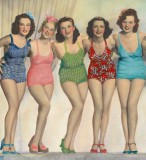 Dimex CHARMING LADIES fotótapéta, poszter, vlies alapanyag, 225x250 cm