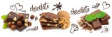 Dimex CHOCOLATE öntapadós konyhai poszter, 180x60 cm