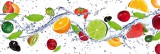 Dimex FRUITS öntapadós konyhai poszter, 180x60 cm