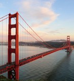 Dimex GOLDEN GATE fotótapéta, poszter, vlies alapanyag, 225x250 cm