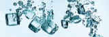 Dimex ICE CUBES öntapadós konyhai poszter, 180x60 cm