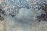 Dimex Kék levelek fotótapéta, poszter, vlies alapanyag, 375x250 cm
