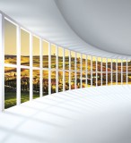 Dimex ROUNDED HALL fotótapéta, poszter, vlies alapanyag, 225x250 cm