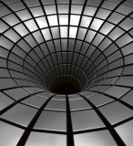 Dimex SILVER HOLE fotótapéta, poszter, vlies alapanyag, 225x250 cm