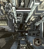 Dimex SKYSCRAPERS fotótapéta, poszter, vlies alapanyag, 225x250 cm