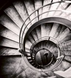 Dimex SPIRAL STAIRS fotótapéta, poszter, vlies alapanyag, 225x250 cm