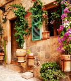 Dimex STREET GARDEN fotótapéta, poszter, vlies alapanyag, 225x250 cm