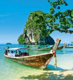 Dimex THAILAND BOAT fotótapéta, poszter, vlies alapanyag, 225x250 cm