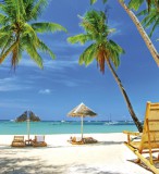 Dimex TROPICAL BEACH fotótapéta, poszter, vlies alapanyag, 225x250 cm