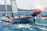 Dimex Vlies Fotótapéta - Catamaran in regatta - 375x250 cm