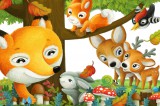 Dimex Vlies Fotótapéta - Forest animals friends - 375x250 cm