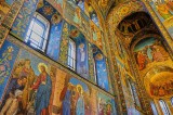 Dimex Vlies Fotótapéta - Interior of The Church of the Savior on the Spilled Blood - 375x250 cm