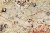 Dimex Vlies Fotótapéta - Map of Piri Reis - 375x250 cm