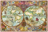 Dimex Vlies Fotótapéta - Vintage Illustration of the World - 375x250 cm