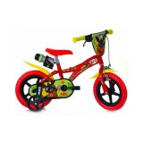 Dino Bikes Bing piros kerékpár 12-es méretben