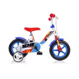 Dino Bikes Dino Sport 108 kék-fehér kerékpár 10-es méretben