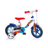 Dino Bikes Dino Sport kék-fehér-piros kerékpár 10-es méretben