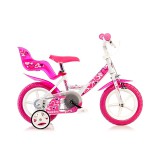 Dino Bikes Szívecskés kerékpár 12-es méretben