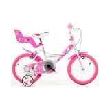 Dino Bikes Szívecskés kerékpár 14-es méretben