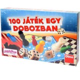 Dino Toys 100 játék egy dobozban társasjáték gyűjtemény