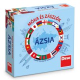 Dino Toys Móka és zászlók - Ázsia társasjáték