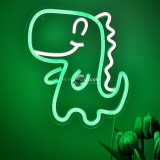 Dinoszaurusz Neon LED Fali Dekoráció