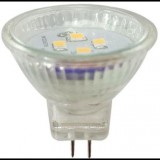 Diolamp SMD MR11 LED reflektor, 2,5 W, GU4, 12 V AC-DC, 6000K, 220 lm, 120° (MR11283512CW)