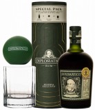 Diplomatico Reserva 12 éves Rum Szett (40% 0,7L)