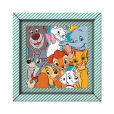 Disney állatfigurák 60db-os puzzle kerettel - Clementoni